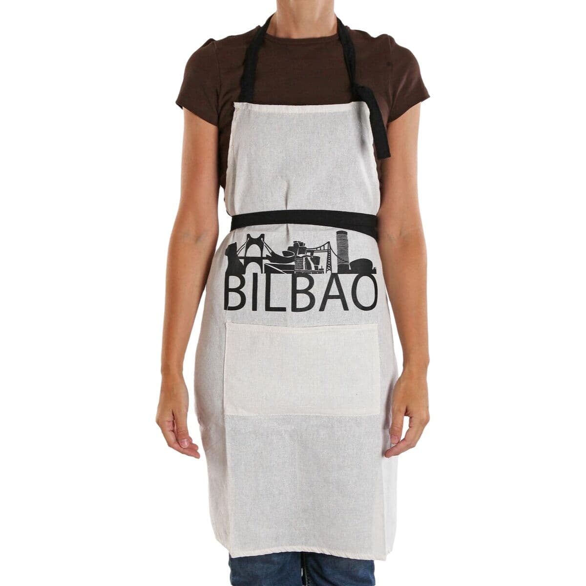 Apron Versa Bilbao Nylon Polyester Cotton 80 x 70 cm