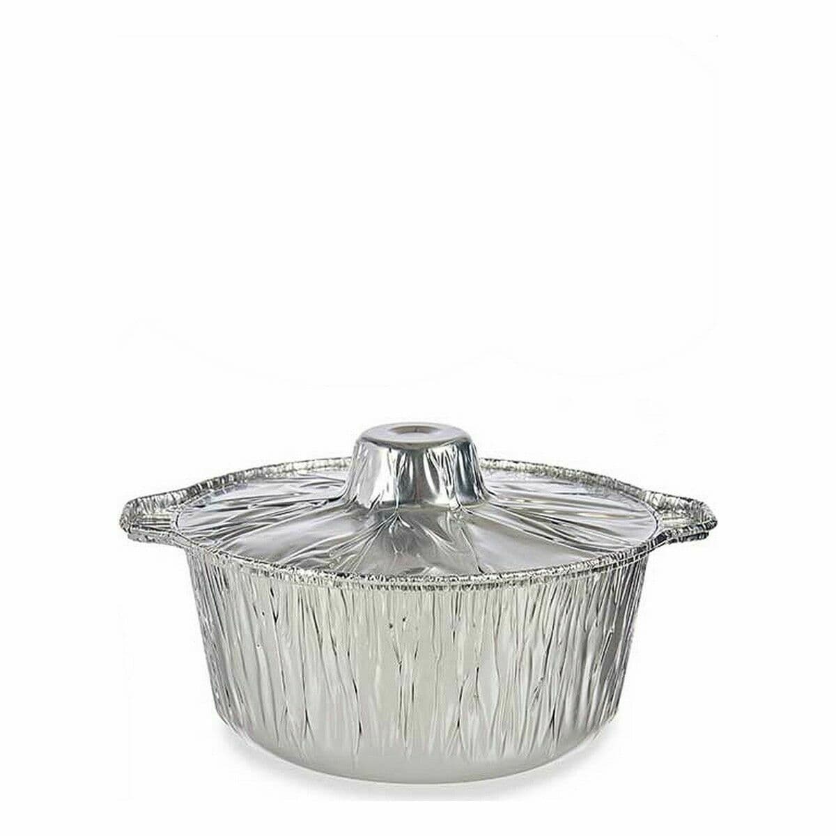Saucepans Kinvara Silver Disposable With lid Pan