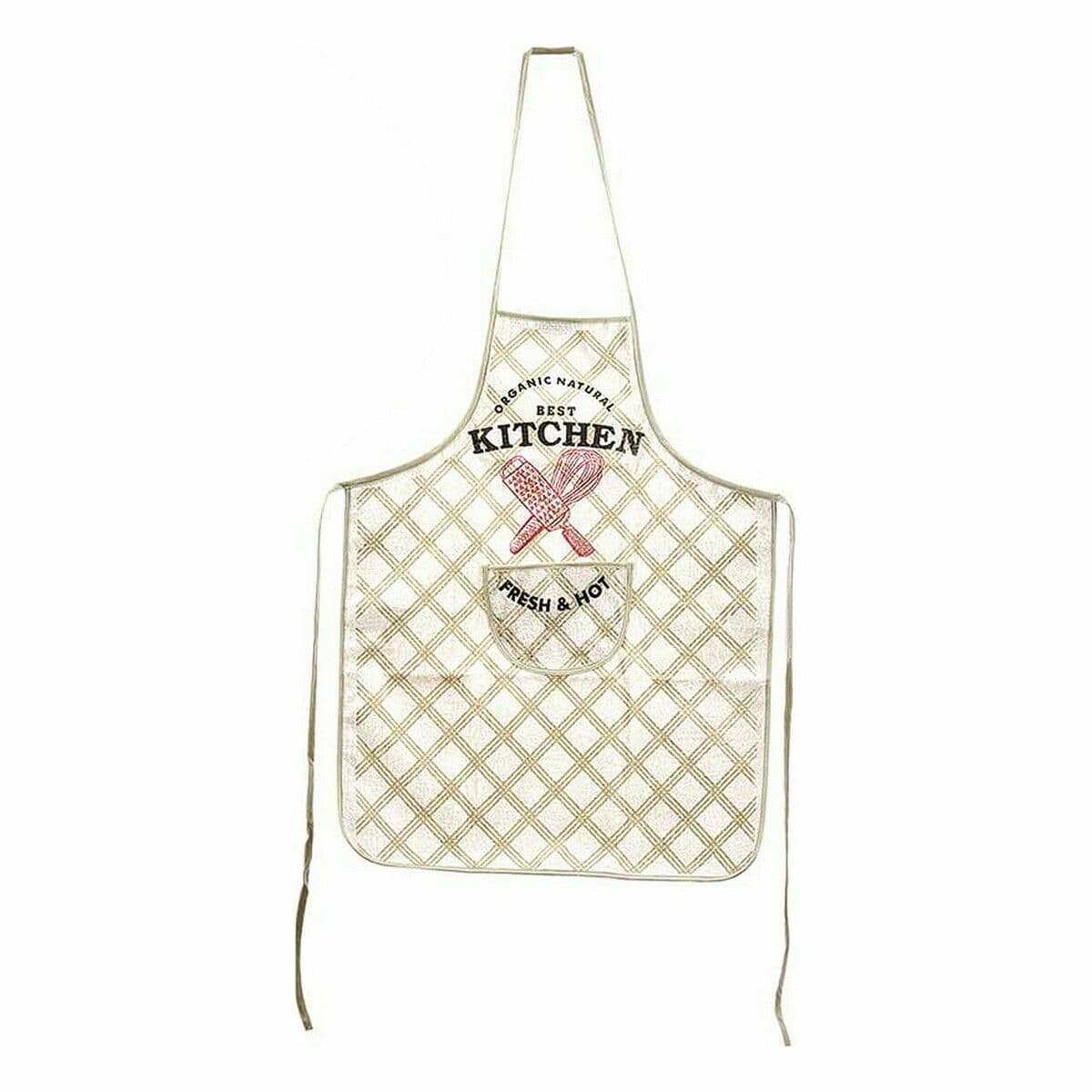 Kitchen Set Kinvara White Polyester 2 Pieces