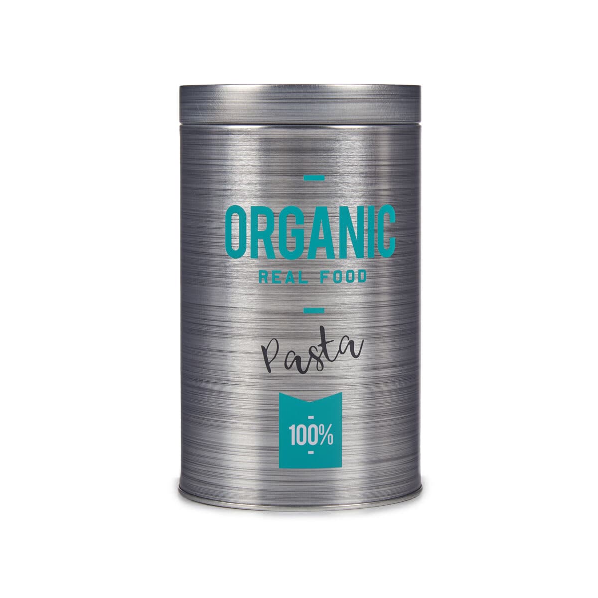 Tin Kinvara Organic Grey Tin 10,4 x 18,2 x 10,4 cm Paste (24 Units)