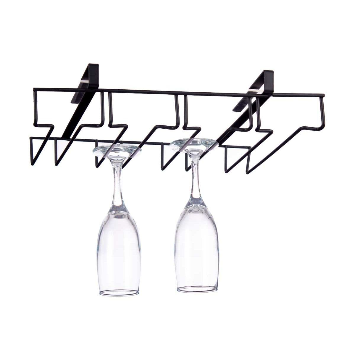 Glass Stand Kinvara Metal Iron 36 x 7,5 x 26 cm 7 x 7,5 x 26 cm (6 Units)