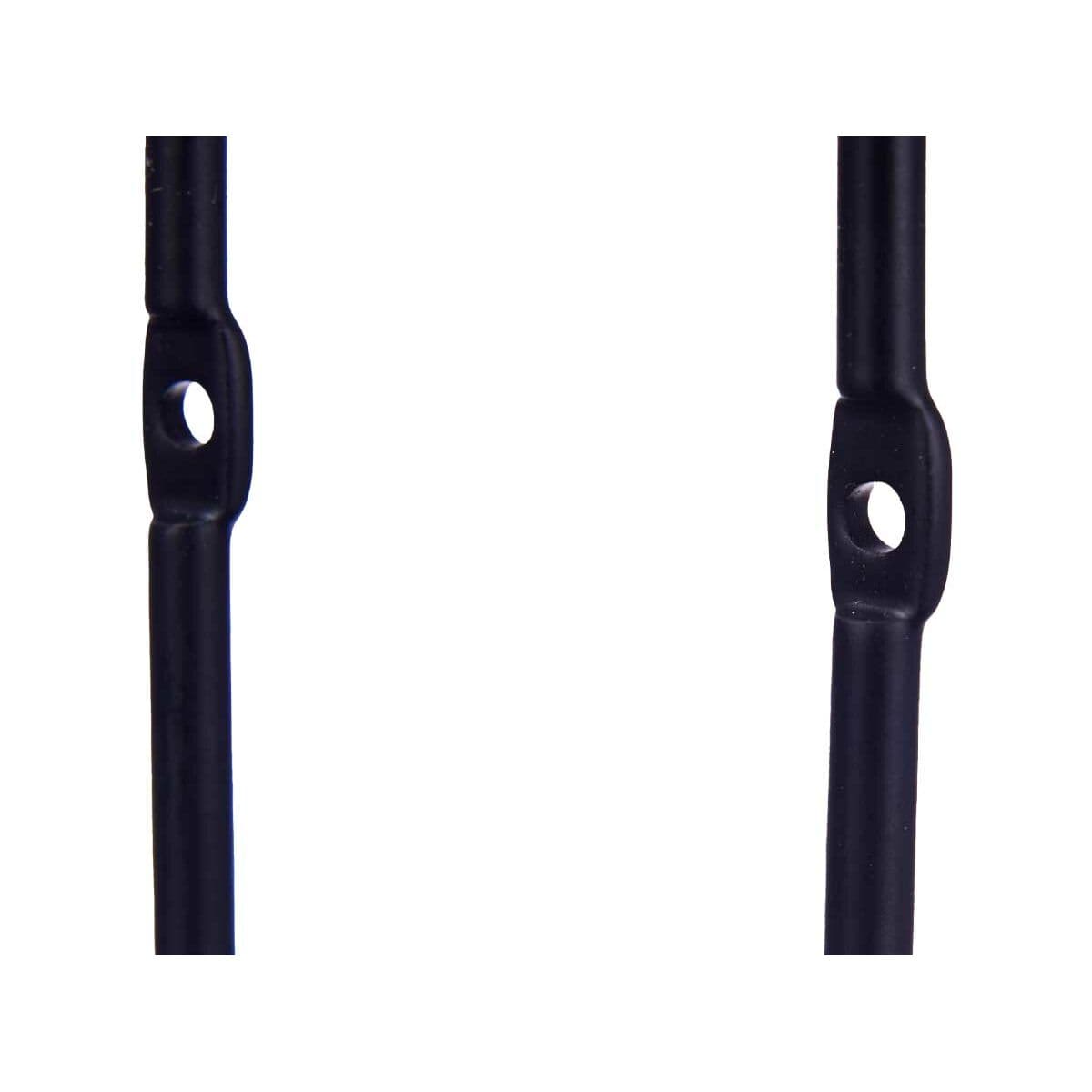 Hangers Gift Decor Black Metal Set 2 Pieces (6 Units)