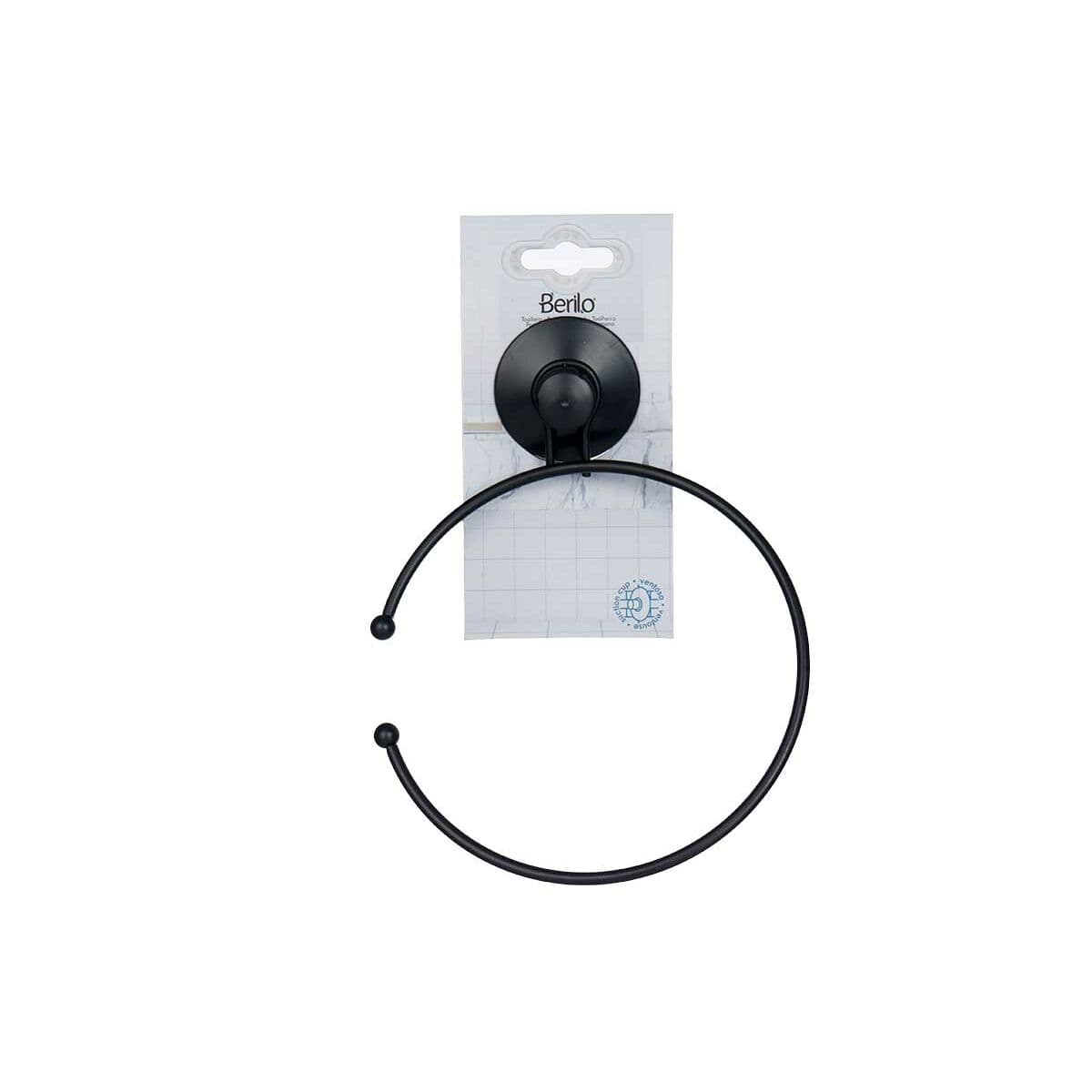 Loop towel rail Berilo Steel ABS 16 x 20 x 4 cm (12 Units)