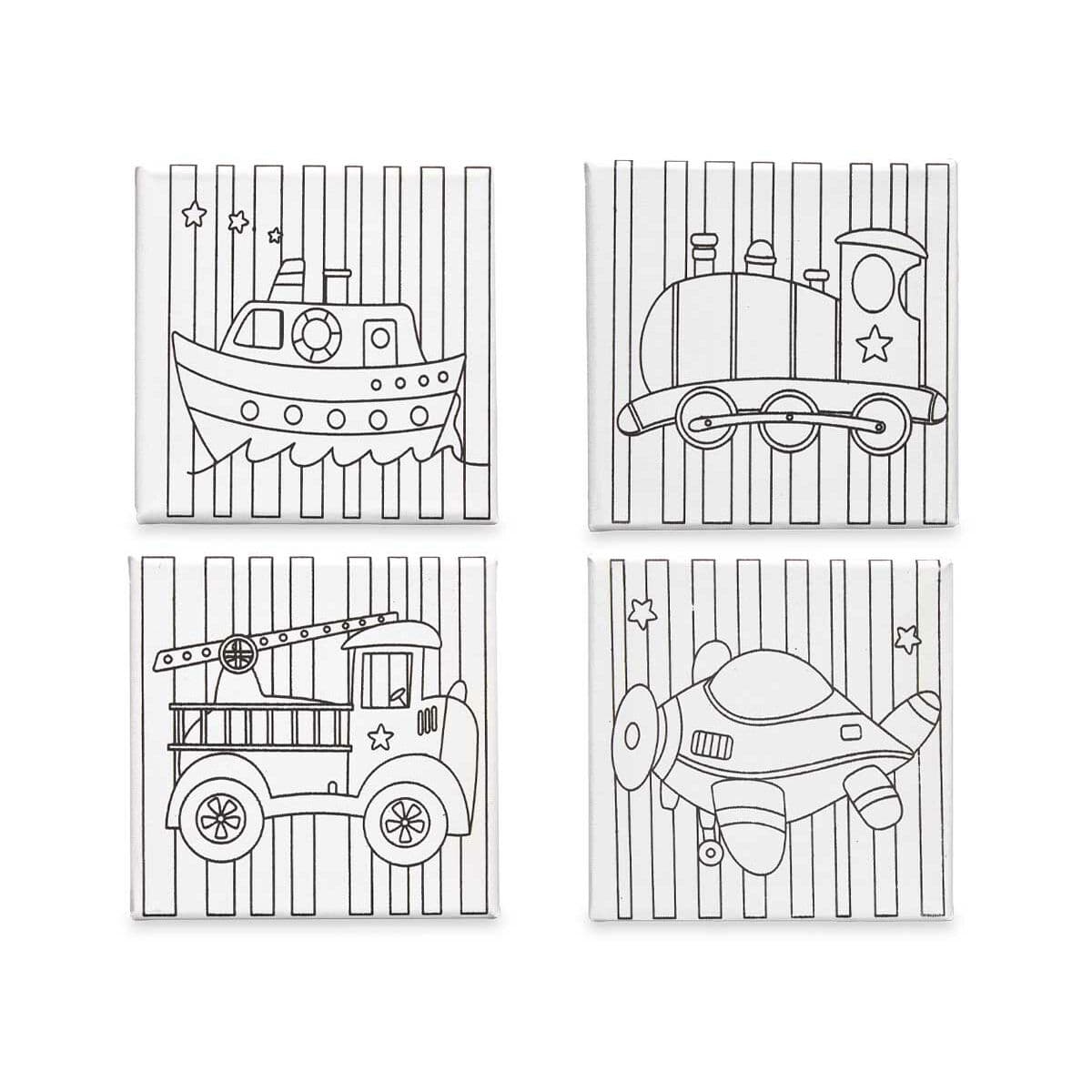 Canvas Pincello Wood Cloth 12 Units