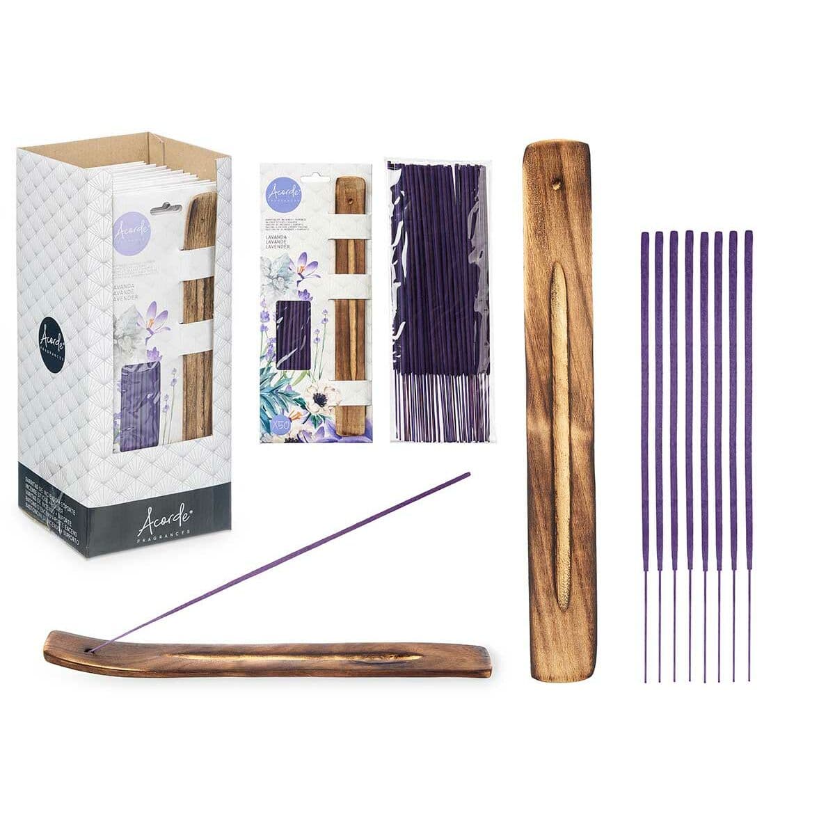 Incense set Acorde 50 Pieces (12 Units)