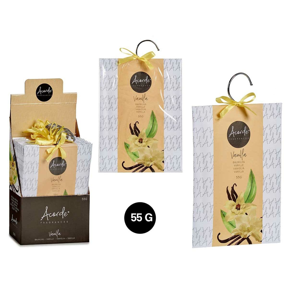 Aromatic Bags Acorde Yellow Vanilla (12 Units)