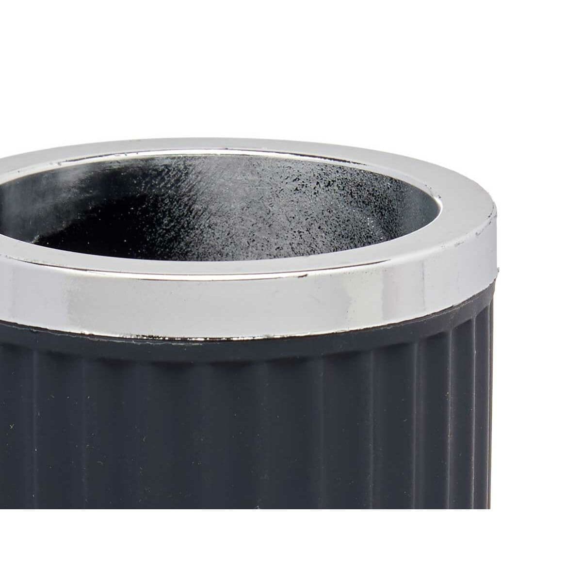 Glass Berilo Anthracite Plastic 7,5 x 11,5 x 7,5 cm (16 Units)