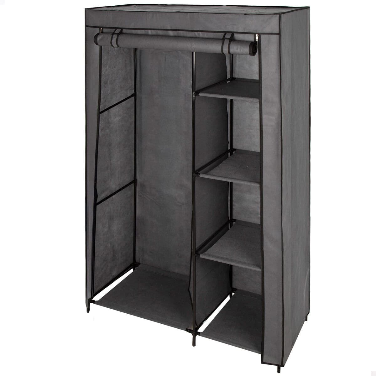 Clothes and Shoe Organiser Max Home Dark grey 105 X 160 X 44 CM 2 Units