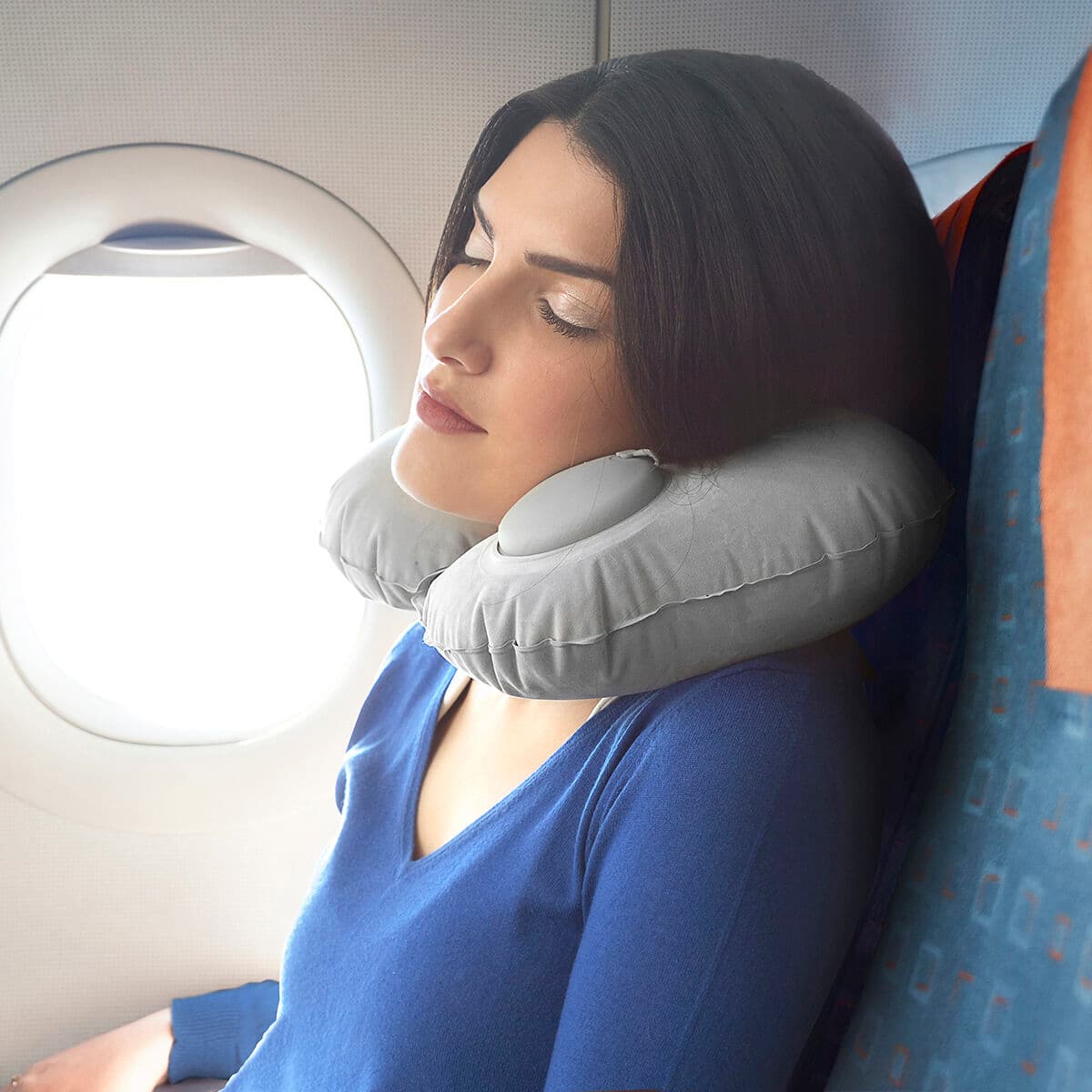 InnovaGoods Auto-Inflatable Neck Cushion