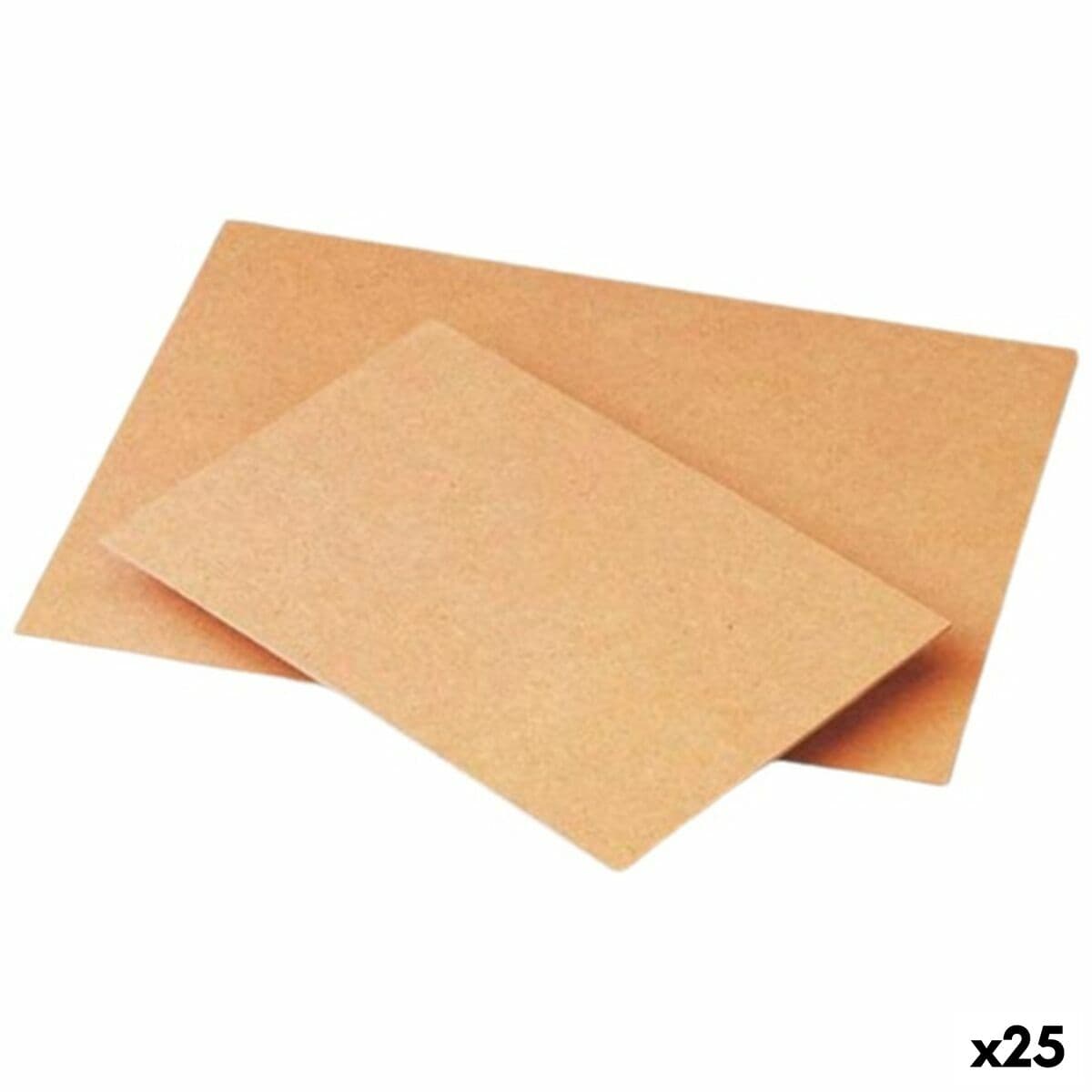 Table Faibo Brown Fibre 30 x 40 cm Board (25 Units)