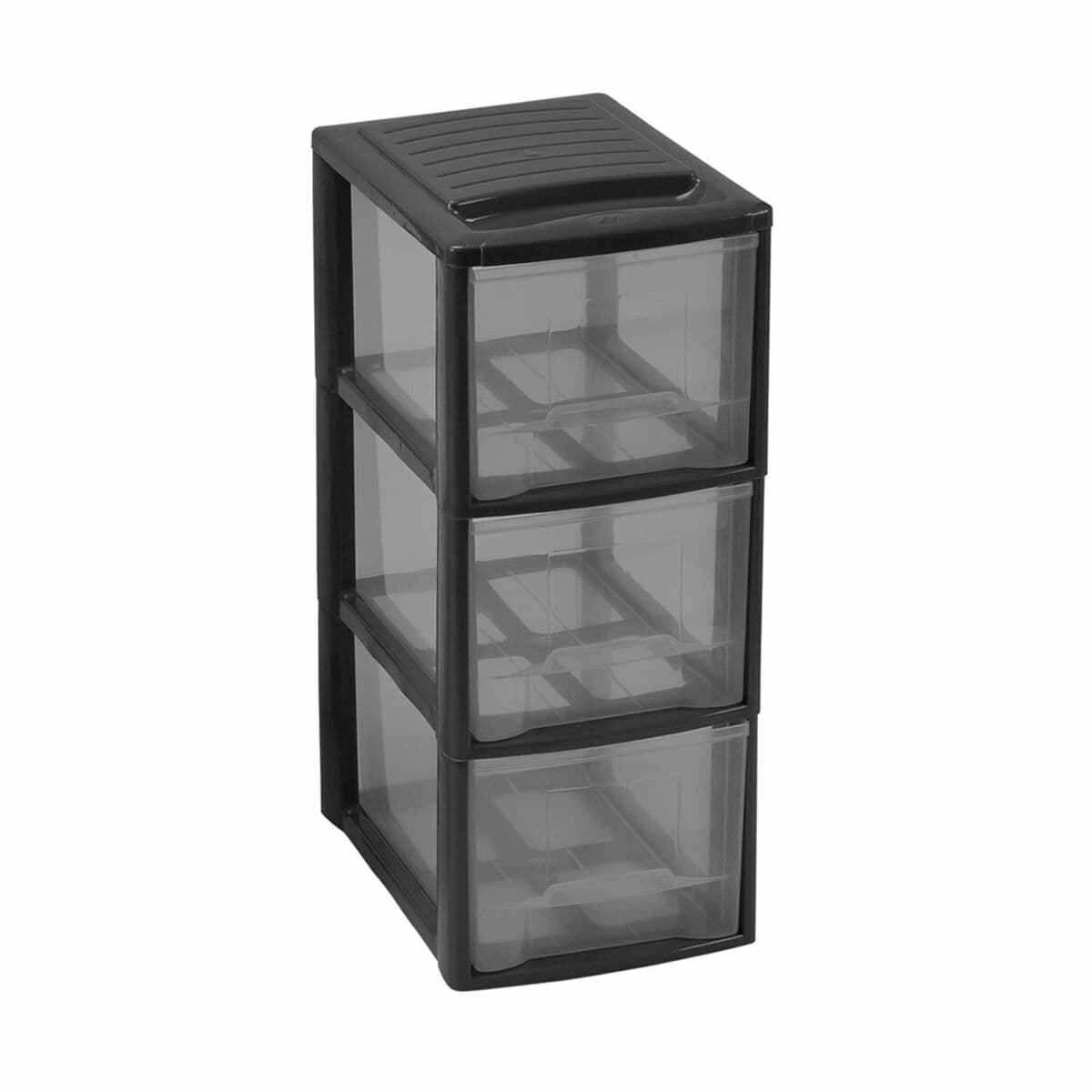 Multipurpose Chest of Drawers Mondex Mini Empire A5 Black 19 x 26 x 46 cm 3 drawers