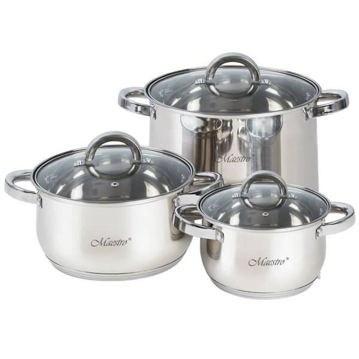 Saucepans Feel Maestro MR-2120 Steel
