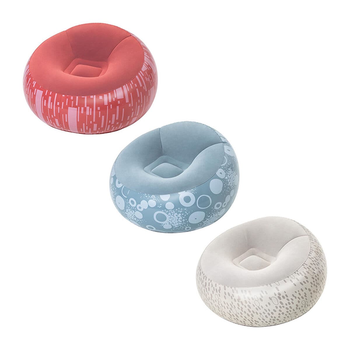 Inflatable Armchair Bestway Fashion 112 x 112 x 66 cm 122 x 122 x 66 cm