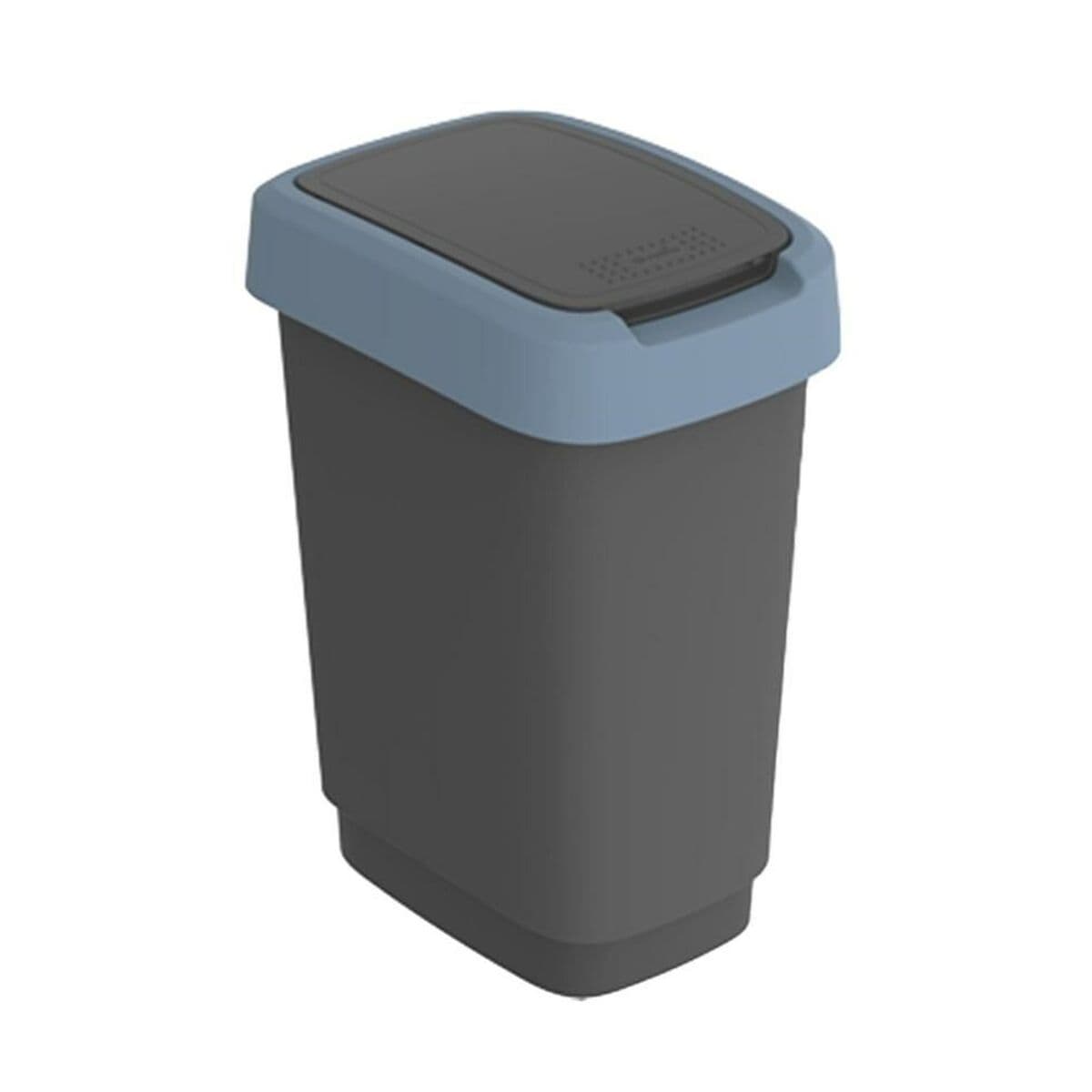 Waste bin Rotho Twist Blue Blue Plastic 10 L