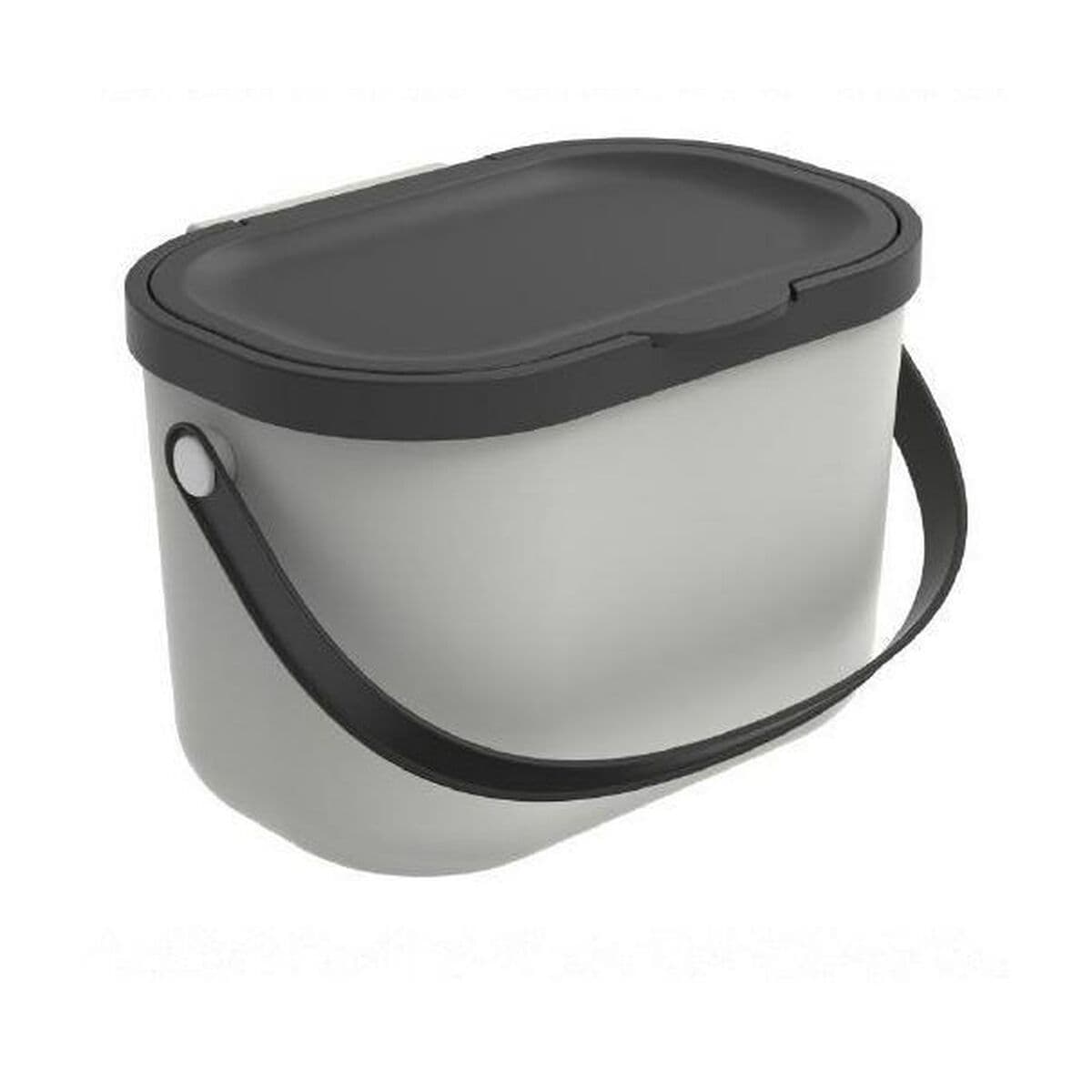 Recycling Waste Bin Rotho White