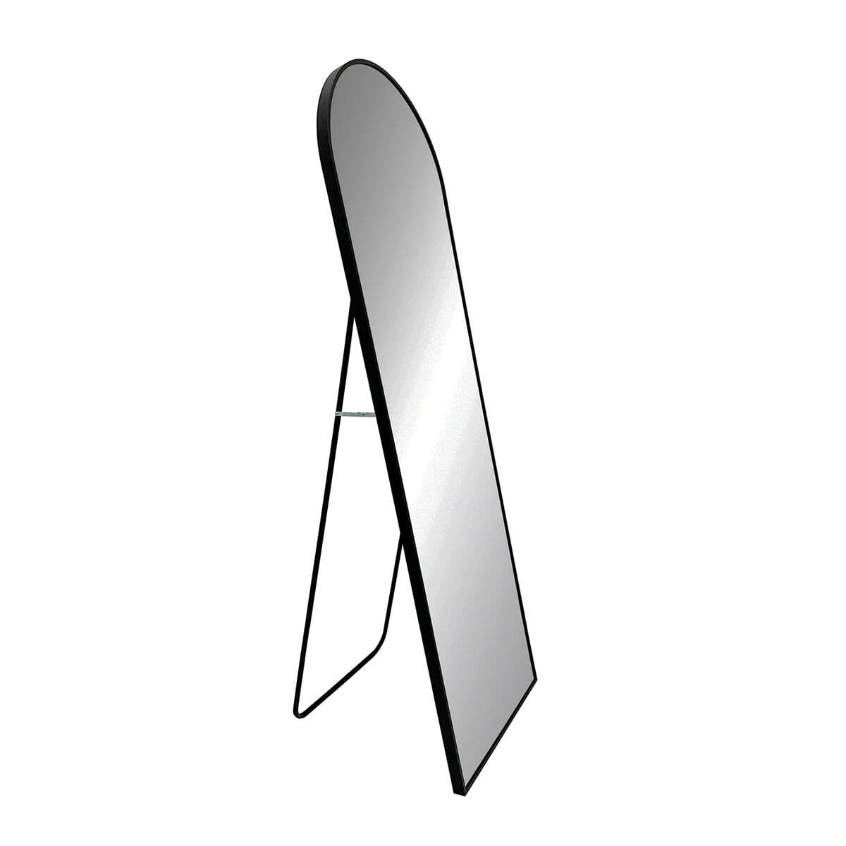 Free standing mirror Versa Black Crystal 2,5 X 150 X 40 CM