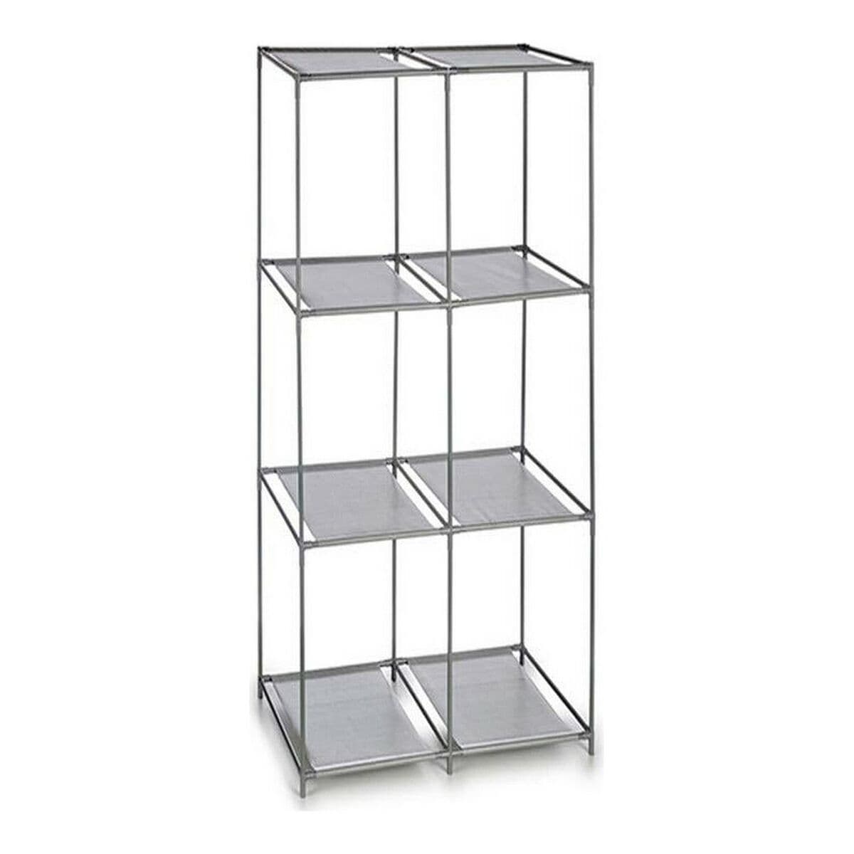 Shelves Kipit Grey Metal Cloth Plastic 35 x 102 x 68 cm