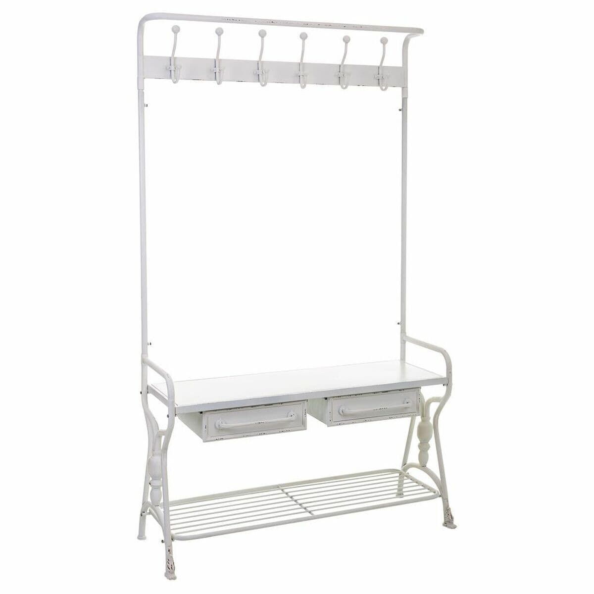 Hall Alexandra House Living White 39 x 183 x 104 cm