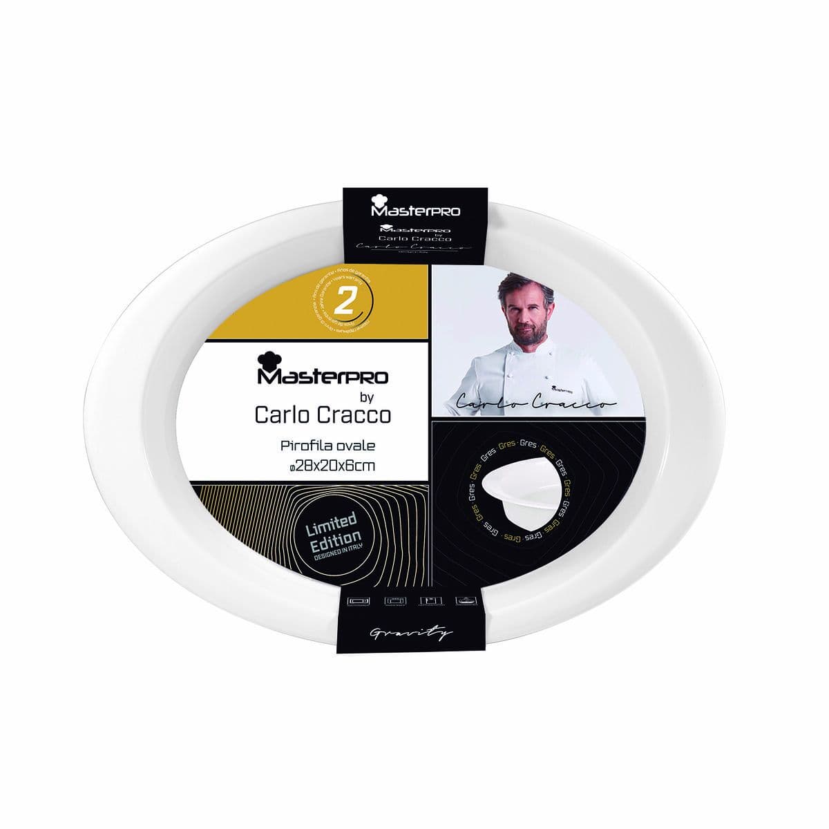 Shaped mould Masterpro CARLO CRACCO MP Ø 28 cm Metal