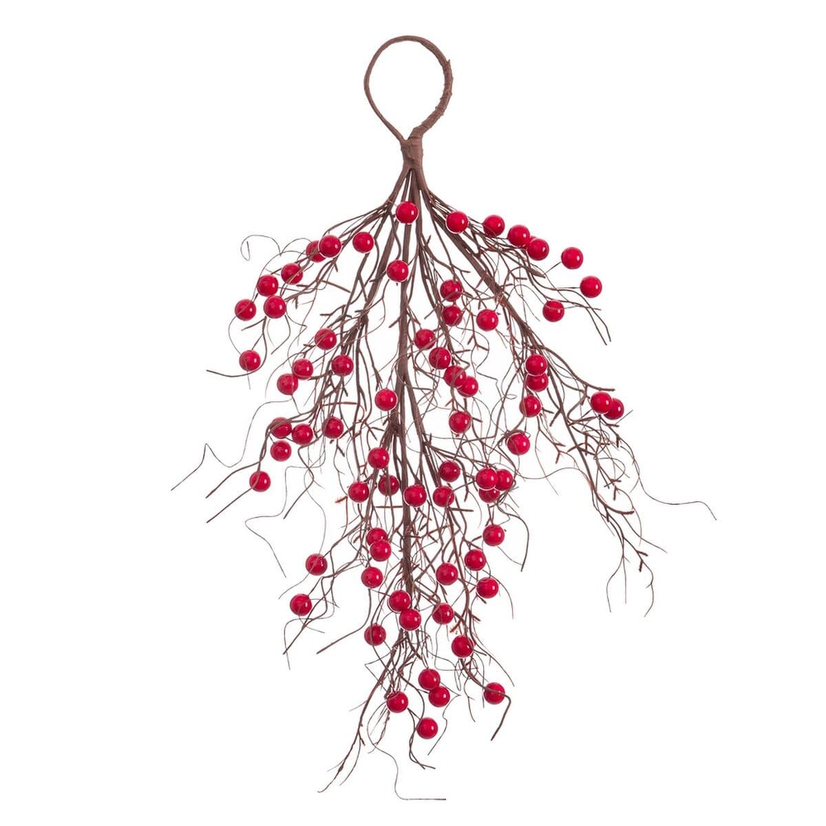 Door Hanger Red Plastic Christmas 50 cm 20 X 6 X 50 CM