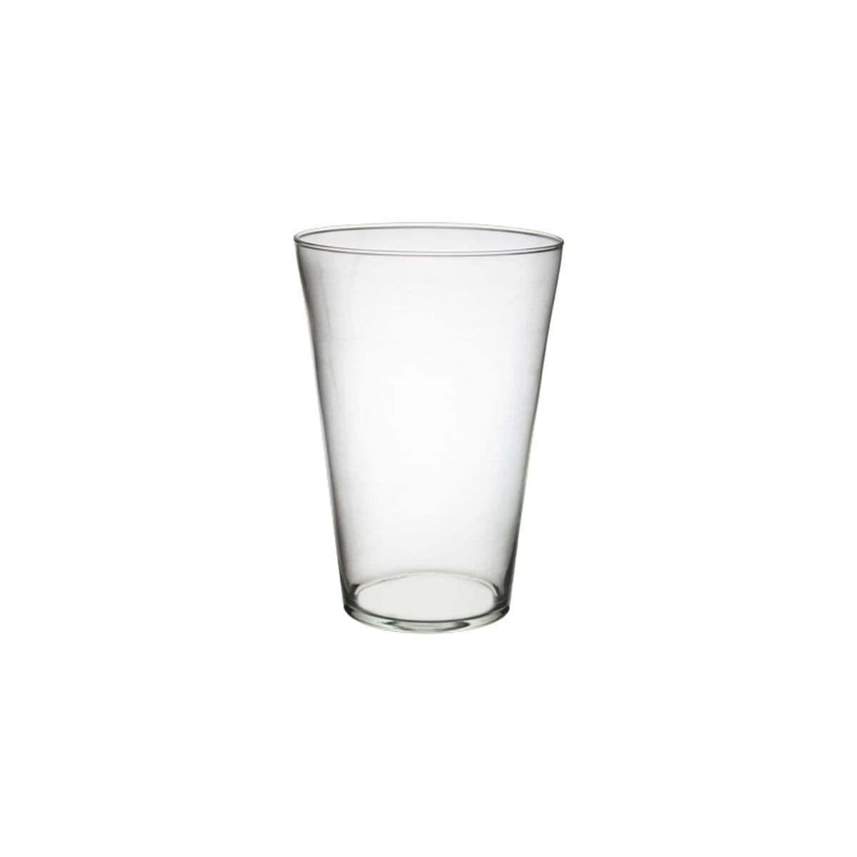 Vase La Mediterránea CONIC RAUL Transparent Glass 20 x 28 cm